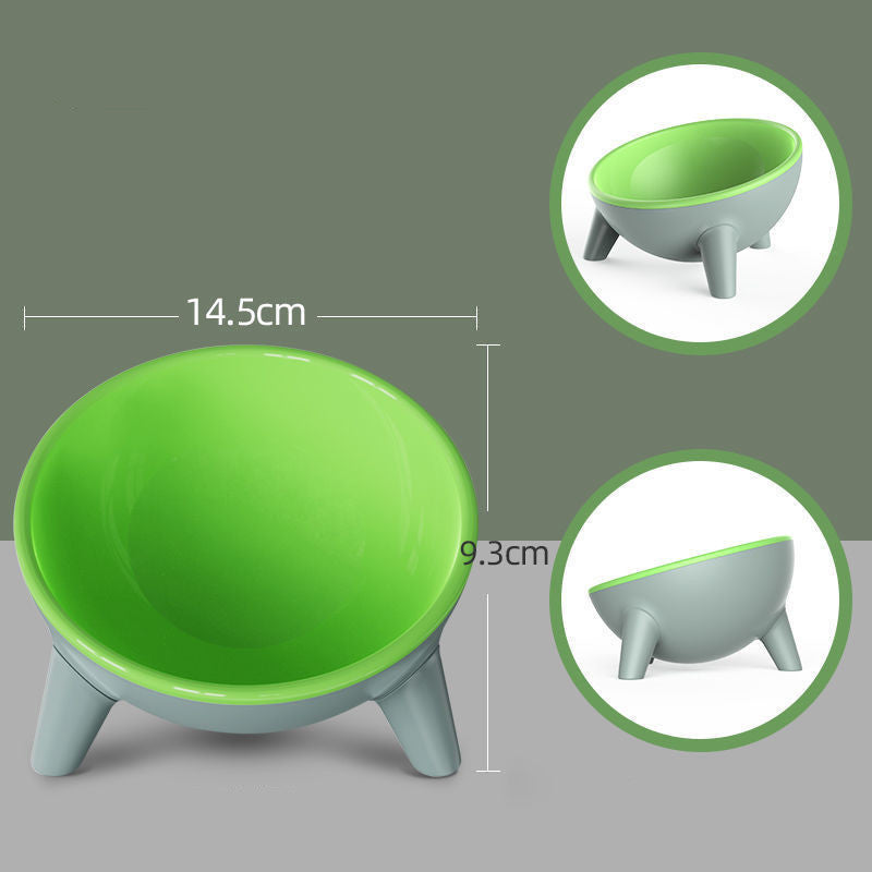 Elevated Pet Feeding Bowl with Stand – Cat & Dog Food Dish, Non-Slip Design, Multiple Colors