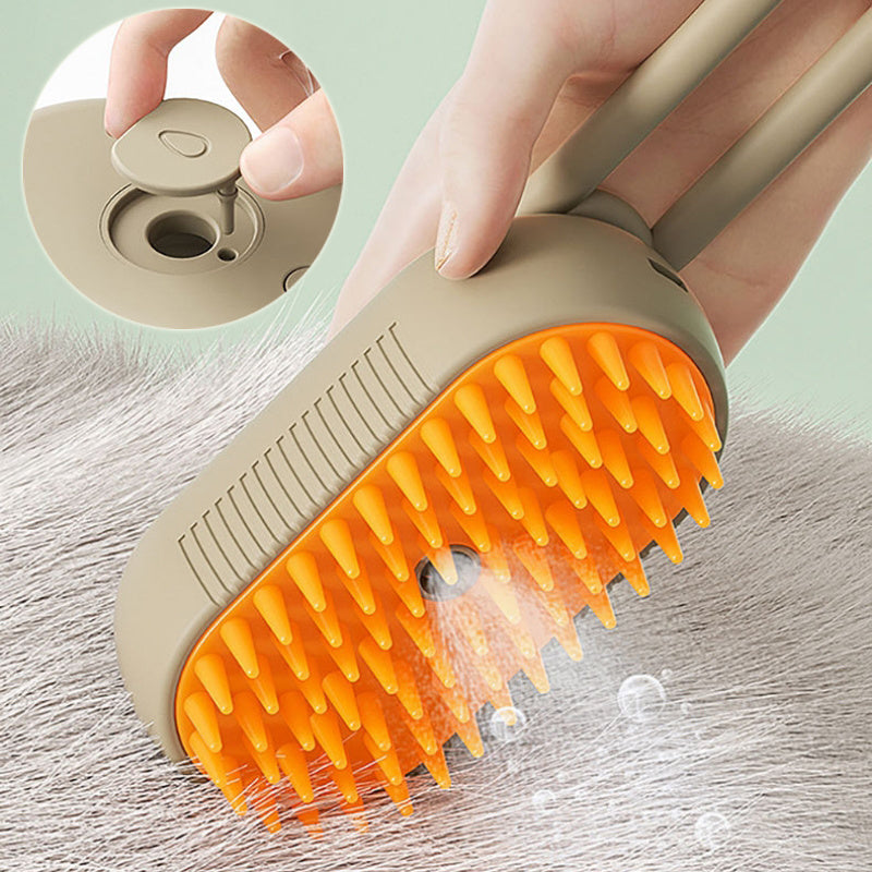 PetPro Steam Brush – Smart Grooming Tool for Cats & Dogs