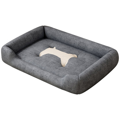 Orthopedic Dog & Cat Sofa Bed – Soft Cushion Lounger for Pets