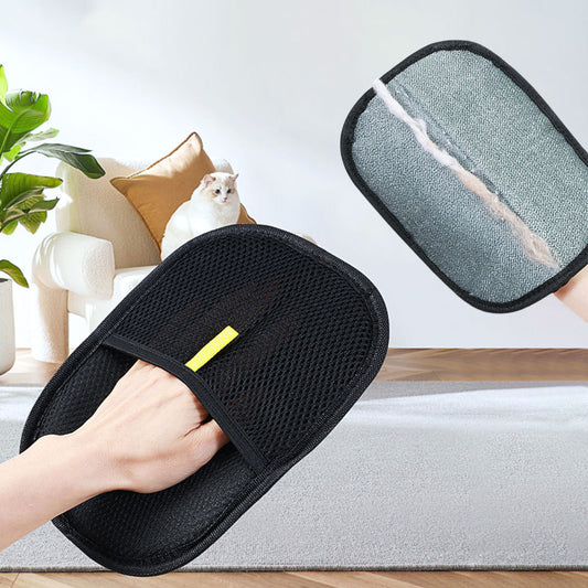 Pet Hair Remover Glove – Deshedding Brush for Dogs, Cats & Rabbits
