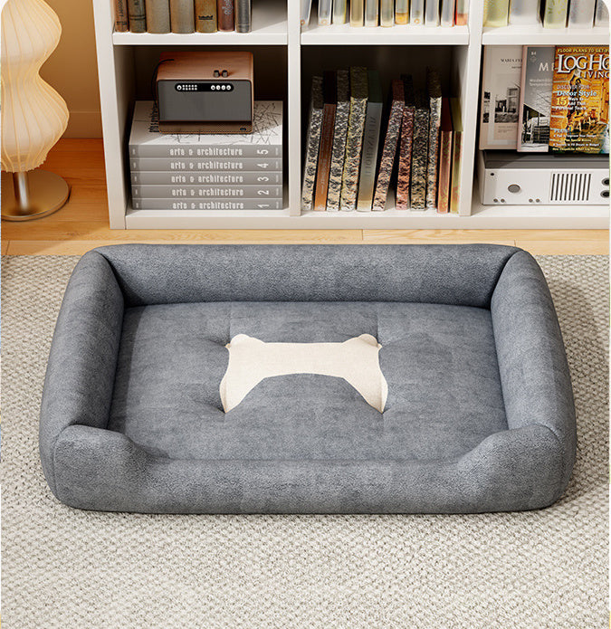 Orthopedic Dog & Cat Sofa Bed – Soft Cushion Lounger for Pets