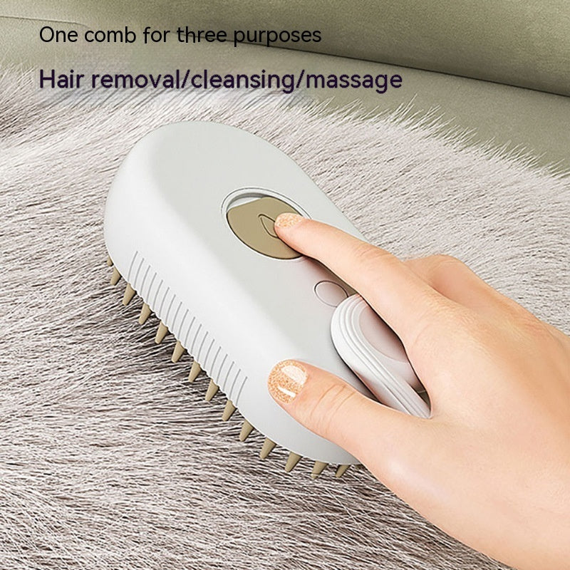 PetPro Steam Brush – Smart Grooming Tool for Cats & Dogs