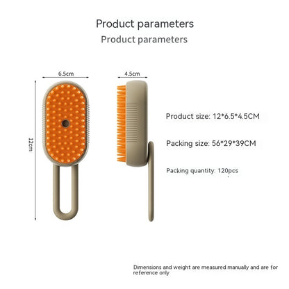 PetPro Steam Brush – Smart Grooming Tool for Cats & Dogs